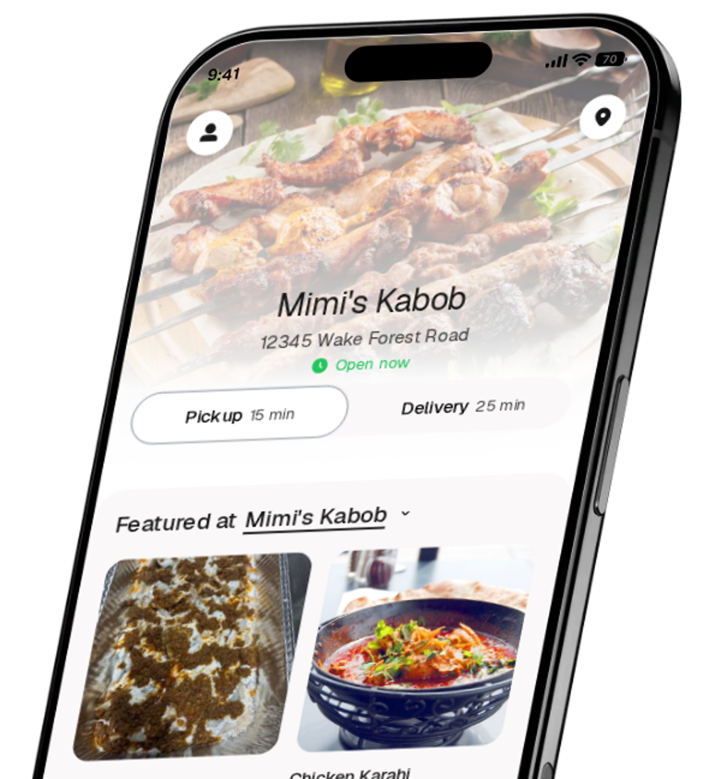Mimi's Kabob app preview