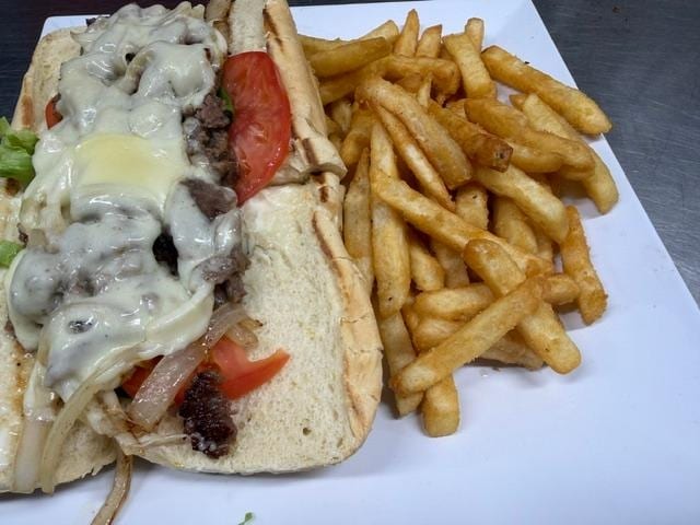Ribeye Steak & Cheese.