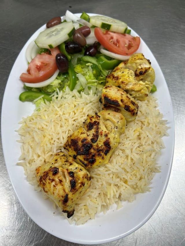 Chicken Saffron Lunch.