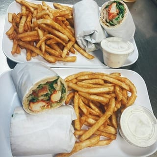 Chicken Kabob Wrap