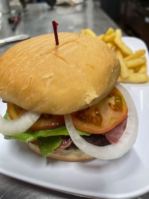 Bacon-Egg Cheeseburger.