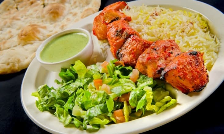 Chicken Kabob Side.