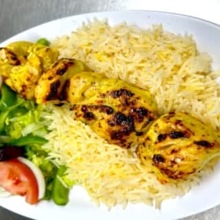 Chicken Saffron Kabob