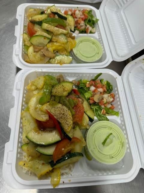 Side Veggie Kabob.