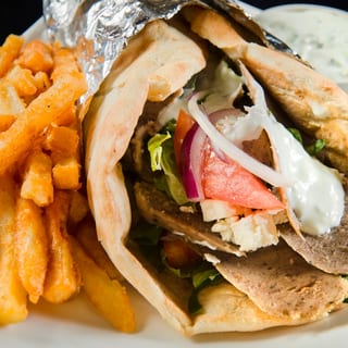 Chicken Gyro Combo Lunch